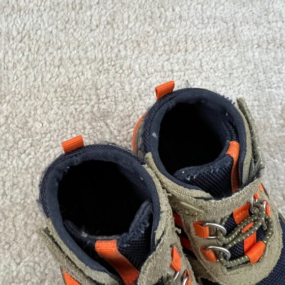 Merrell Toddler Boys Bare Steps Ridge Boots Shoes 6 Water Repellent - Picture 8 of 9